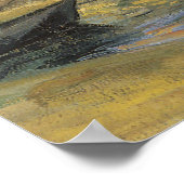 De Seine te Asnieres door Claude Monet Poster (Hoek)