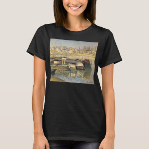 De Seine te Asnieres door Claude Monet T-shirt
