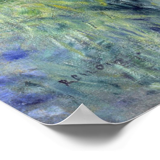 De Seine te Asnieres (Skiff) Renoir Poster (Hoek)