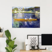 De Seine te Asnieres (Skiff) Renoir Poster (Thuiskantoor)