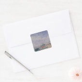 De Seine te Bercy, 1885 Vierkante Sticker (Envelop)