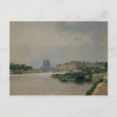 De Seine van de Quai de la Rapee Briefkaart (Voorkant)
