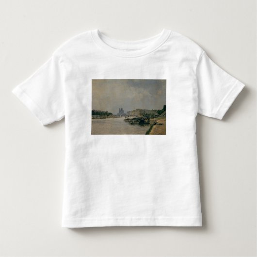 De Seine van de Quai de la Rapee Kinder Shirts (Voorkant)