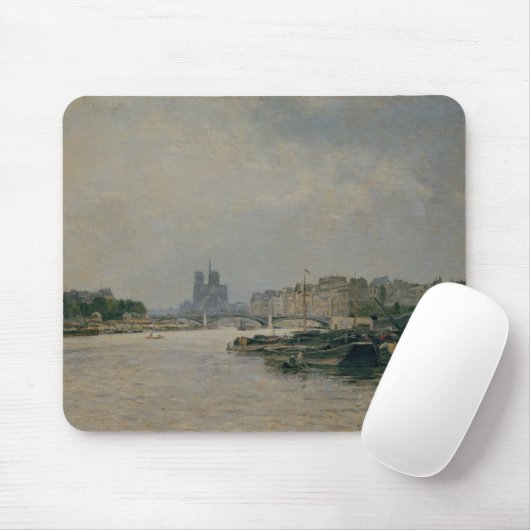 De Seine van de Quai de la Rapee Muismat (Met muis)
