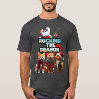De seizoen boy rocken t-shirt