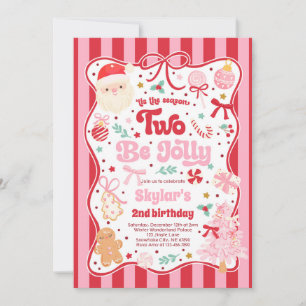 De Seizoen Twee Be Jolly Kerstboog 2de Verjaardag Kaart