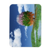 De seizoenboom Flexible Magnet Magneet (Verticaal)