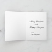 De Seizoenen die van Affenpinscher Photocard Feestdagen Kaart (Binnen)