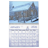 De Seizoenen die van Saucon Hellertown kenmerken Kalender (Jan 2026)