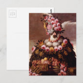 De seizoenen van Giuseppe Arcimboldo Briefkaart (Voorkant / Achterkant)