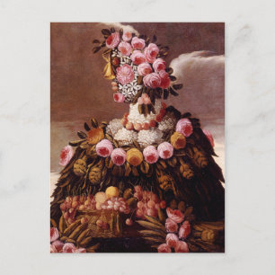 De seizoenen van Giuseppe Arcimboldo Briefkaart