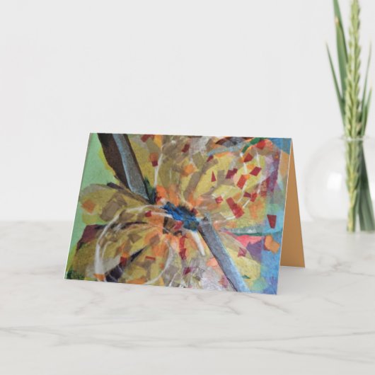 De seizoenen vatten Art. samen Kaart (Voorkant)