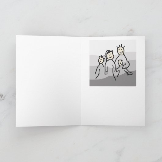 De seizoengebonden Groet van de Vakantie van de Feestdagen Kaart (Binnen)