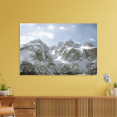 De Sella Gruppe en Val de Mesdi-vakantiekaart Canvas Afdruk (Insitu (Woonkamer))