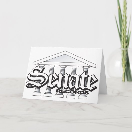 De senaat registreert de Sjabloon van de Kaart (Voorkant)