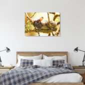 De Senegalgalago (Galago senegalensis) Canvas Afdruk (Insitu (Slaapkamer))