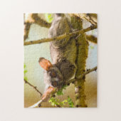 De Senegalgalago (Galago senegalensis) Legpuzzel (Verticaal)
