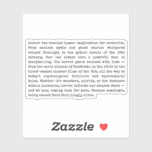 De sensatie van angst - horror door de eeuwen heen