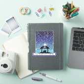 De sensatie van HOPE vallende sterren nativity Sticker (iPad Cover)