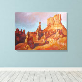 De Sentinel Canvas Afdruk (Insitu (Houten vloer))