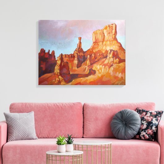 De Sentinel Canvas Afdruk (Insitu (Woonkamer))