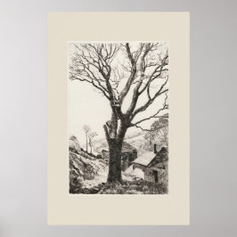 De Sentinel Cornwall Eleanor Hughes Nadruk Poster