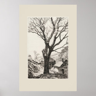 De Sentinel Cornwall Eleanor Hughes Nadruk Poster