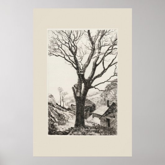 De Sentinel Cornwall Eleanor Hughes Nadruk Poster (Voorkant)