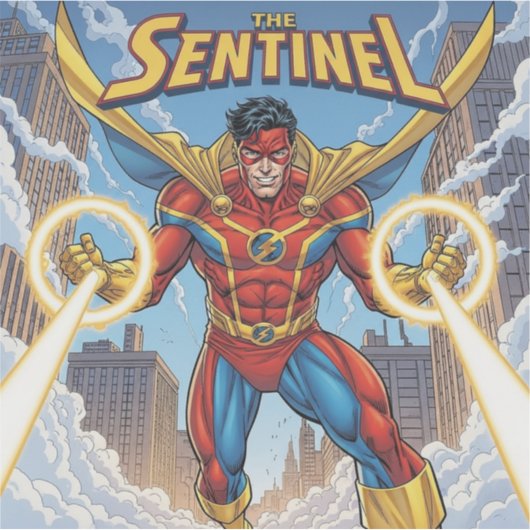 De Sentinel Sticker (Voorkant)