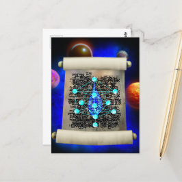 De Sephirot Creëer de wereld Briefkaart