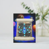 De Sephirot Creëer de wereld Briefkaart (Staand voorkant)