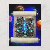 De Sephirot Creëer de wereld Briefkaart (Voorkant)