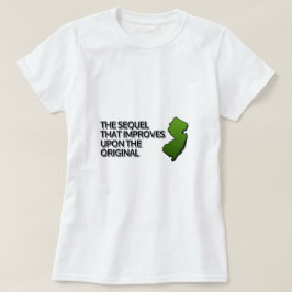 De Sequel die op origineel verbetert T-shirt