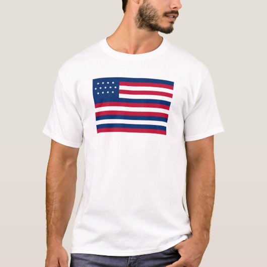 De Serapis (vlag van Johannes Paulus Jones) T-shirt (Voorkant)