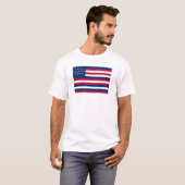 De Serapis (vlag van Johannes Paulus Jones) T-shirt (Voorkant volledig)