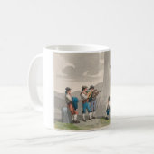 De Serenade (Liefde) (Romantische Scene) Koffiemok (Voorkant links)