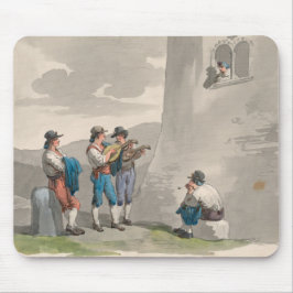 De Serenade (Liefde) (Romantische Scene) Muismat