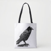 De Serenade van de Raven Tote Bag (Voorkant)