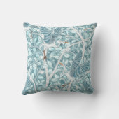 De serene nestplaats van Blue Heron Kussen (Achterkant)