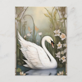 De Serene Swan Briefkaart