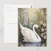 De Serene Swan Briefkaart (Voorkant / Achterkant)