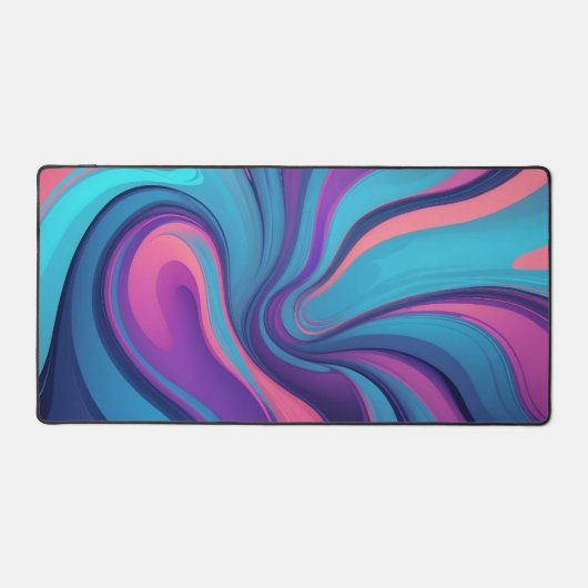 De Serene Wave's CyberPunk Desk Mat (Voorkant)