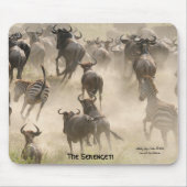 De Serengeti Mousepad Muismat (Voorkant)