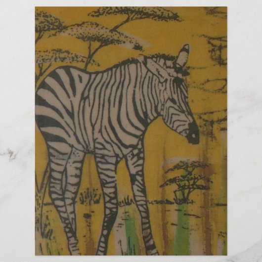 De Serengeti Spirit: Zebra Grazen in de Mara (Voorkant)