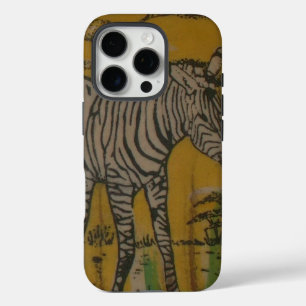 De Serengeti Spirit: Zebra Grazen in de Mara iPhone 16 Pro Hoesje