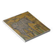 De Serengeti Spirit: Zebra Grazen in de Mara Notitieblok (Schuin)