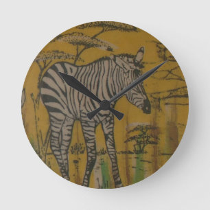 De Serengeti Spirit: Zebra Grazen in de Mara Ronde Klok