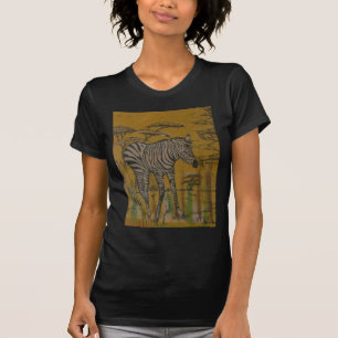 De Serengeti Spirit: Zebra Grazen in de Mara T-shirt