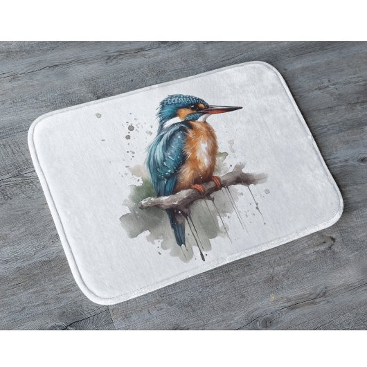 De sereniteit van de Kingfisher Badmat