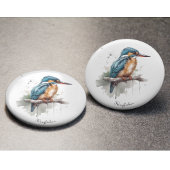 De sereniteit van de Kingfisher Button Flesopener